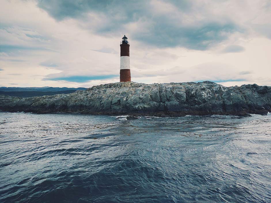 Water Sea Island Lighthouse