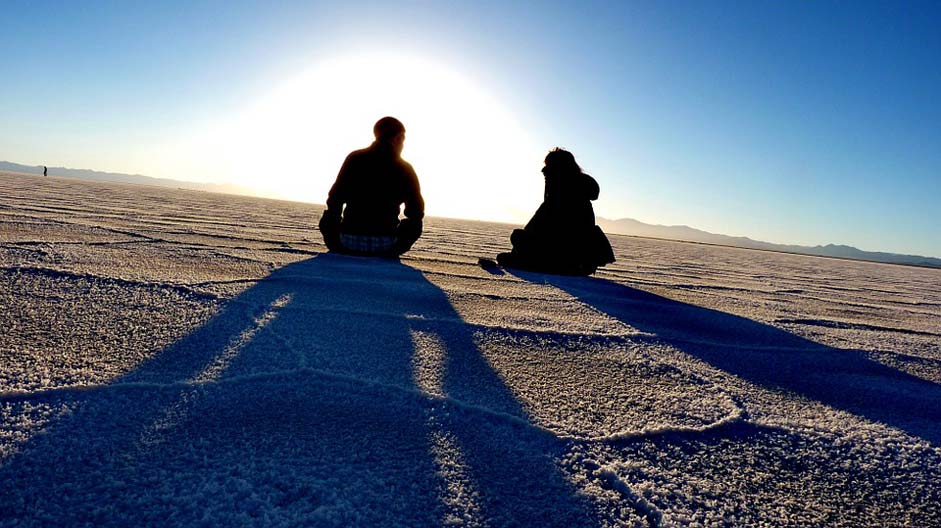 Andes Salt-Flat Lake Salt-Lake