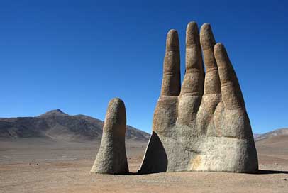 Chile Hand Landscape Atacama Picture