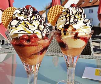 Ice Dessert Fruits Cream Picture