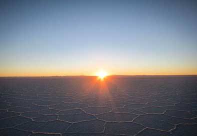 Salt-Lake Salt Hexagons Atacama-Desert Picture