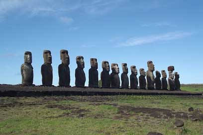 Easter-Island Chile Moai Rapa-Nui Picture