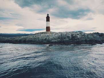 Lighthouse Water Sea Island Picture