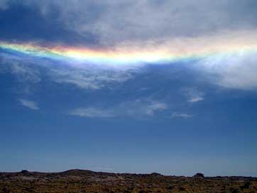 Halo Desert Sky Rainbow Picture