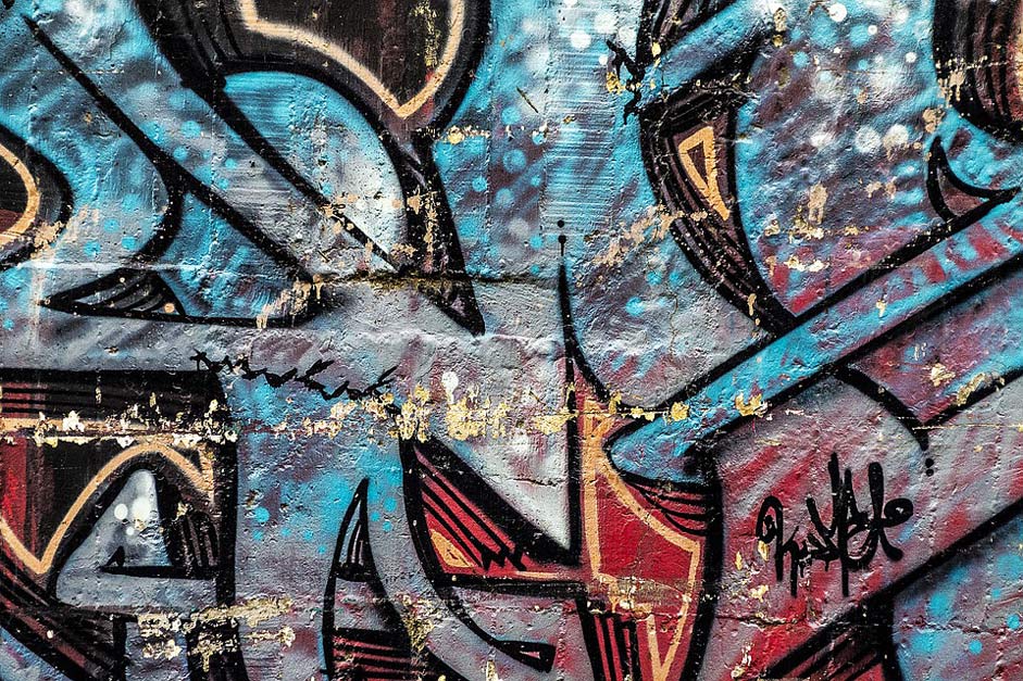 Grunge Graffiti Abstract Background