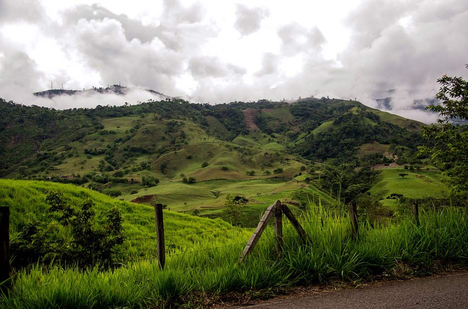 Landscape Mountains Coffee-Zone Colombia