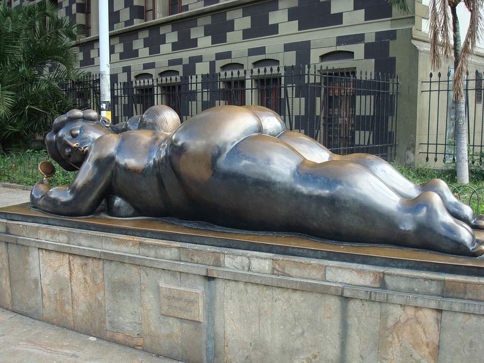 Statue Botero Colombia Medelln