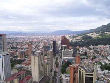 Bogota Skyline Architecture Colombia Picture