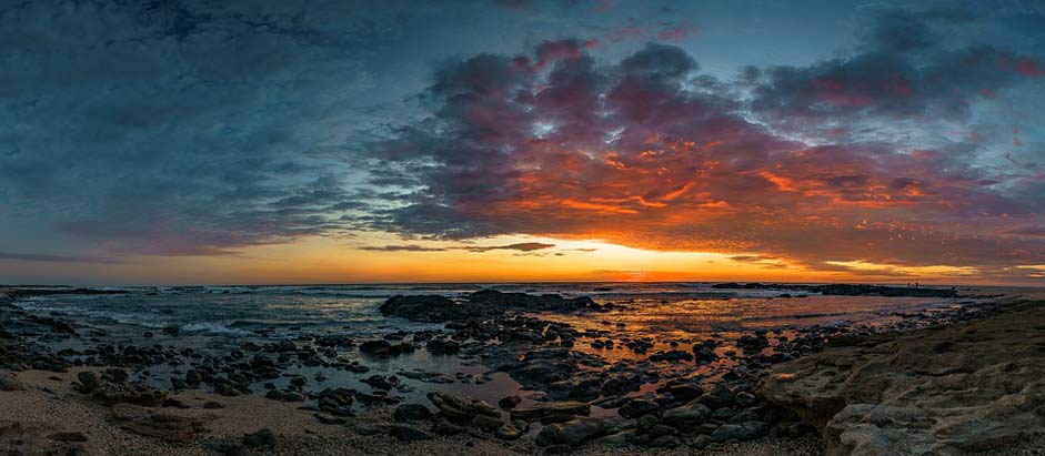Travel Costa-Rica Tropical Sunset