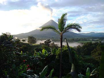 Volcano Arenal Costa-Rica Eruption Picture