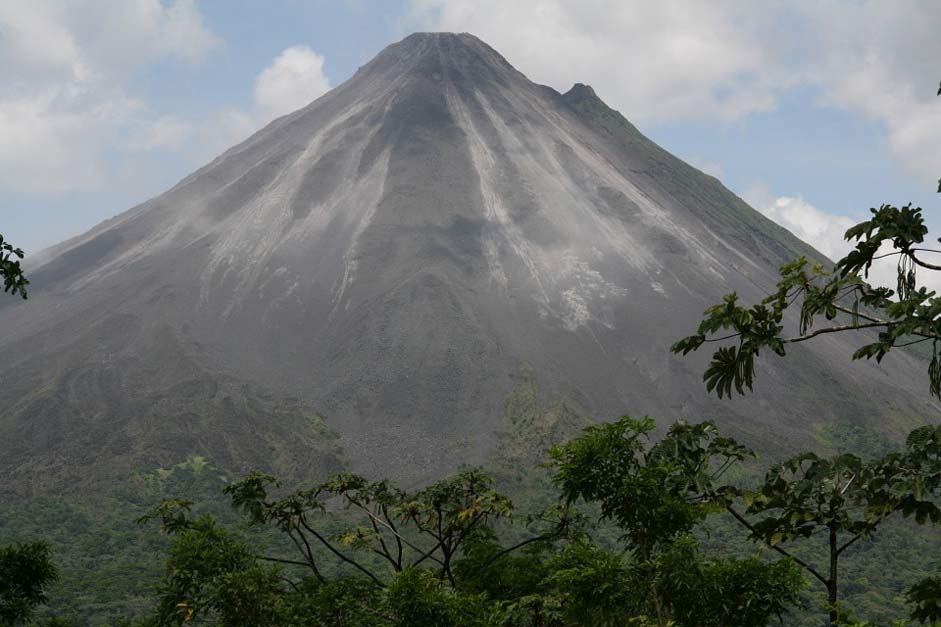 Mountain Landscape Costa-Rica Volcano