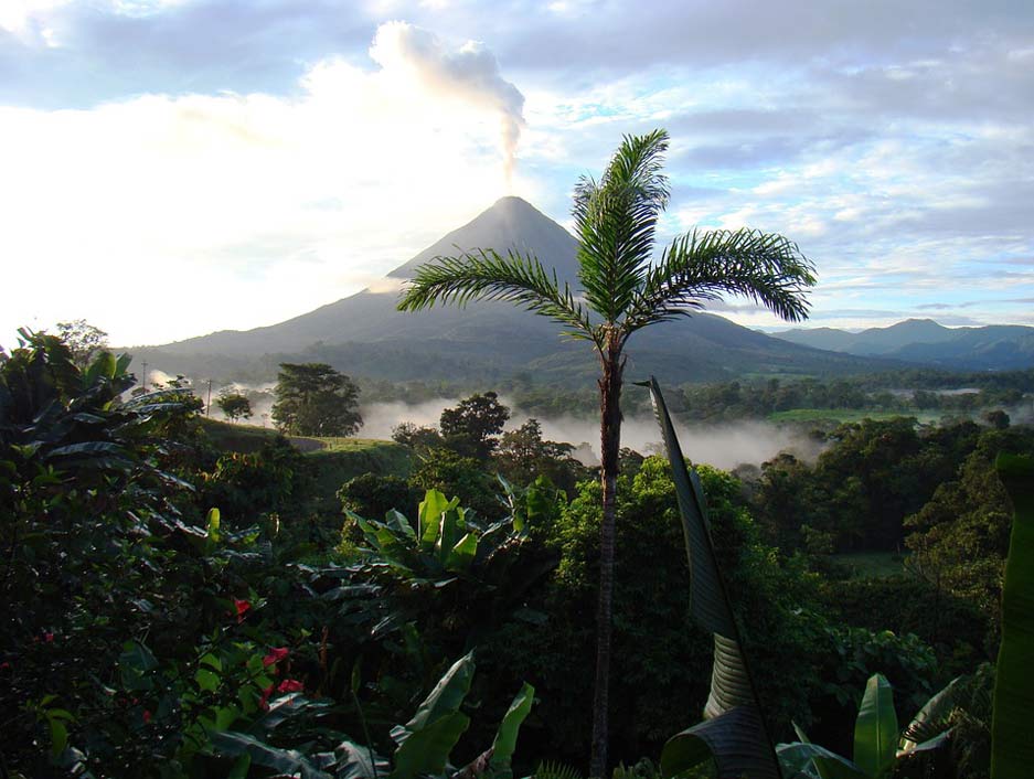 Arenal Costa-Rica Eruption Volcano