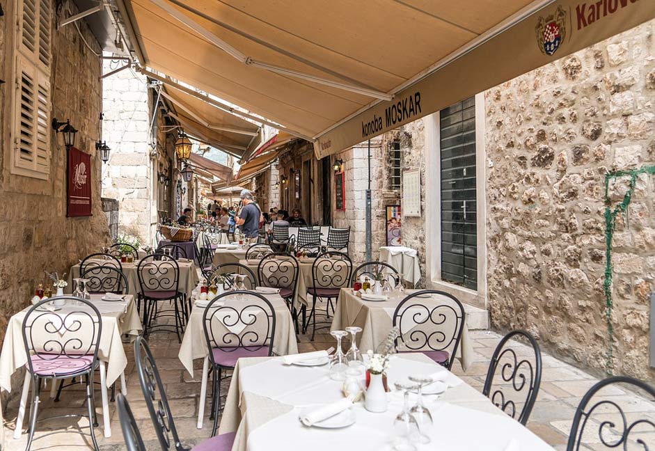 Ancient Restaurant Dubrovnik Croatia