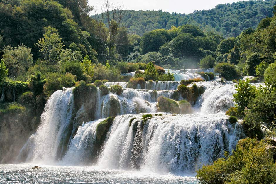 Waterfall Nature Water Croatia