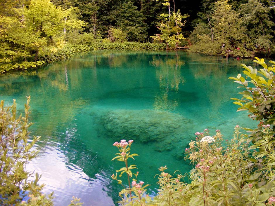 Plitvice Forest Blue Lake