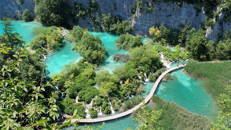 Nature Croatia National-Park Plitvice-Lakes