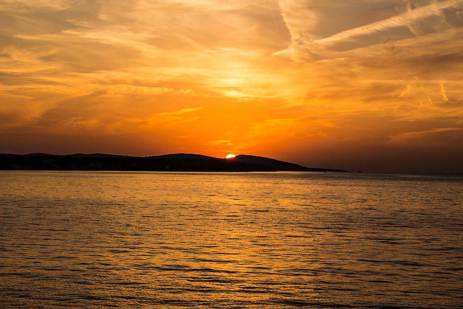 Croatia Island Sea Sunset