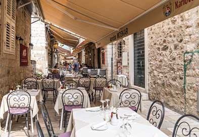Croatia Ancient Restaurant Dubrovnik Picture