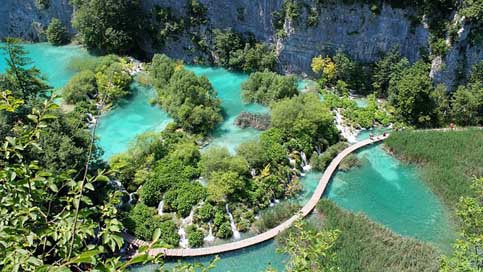 Plitvice-Lakes Nature Croatia National-Park Picture