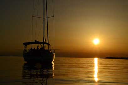 Sail Vacations Yacht Sunset Picture