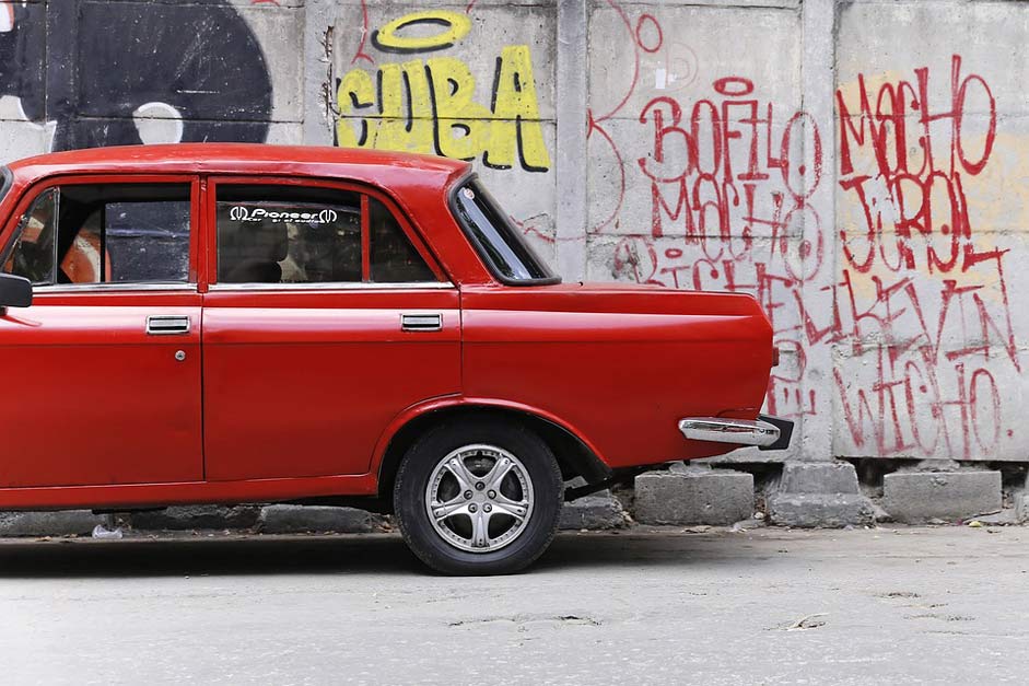 Car Oldtimer Havana Cuba