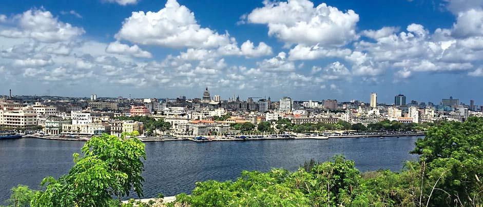 Bay Sky Havana Cuba