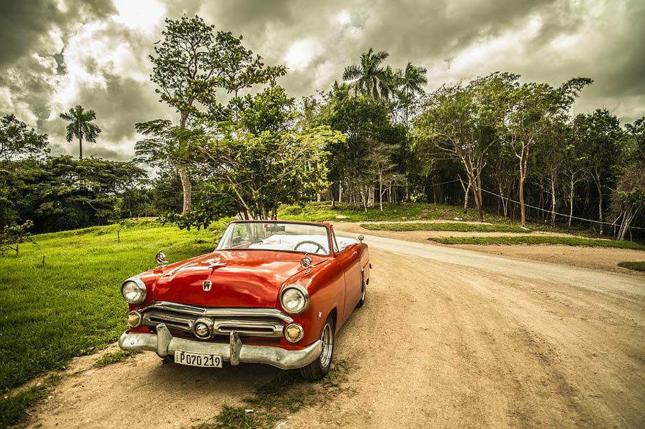 Forest Old-Car Oldtimer Cuba