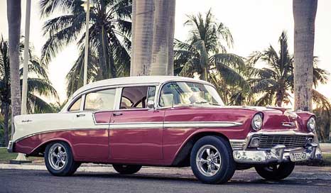 Oldtimer Havana Auto Cuba Picture