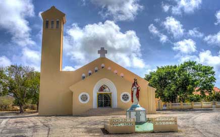 Church Antilles Architecture Curacao Picture