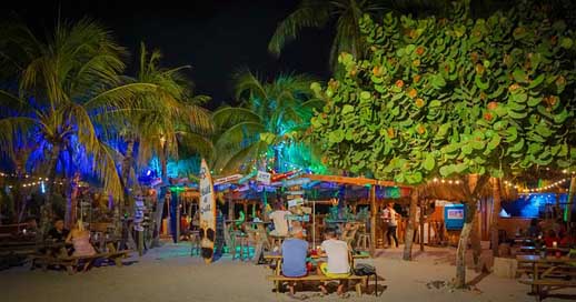 Night Blue Willemstad Curacao Picture