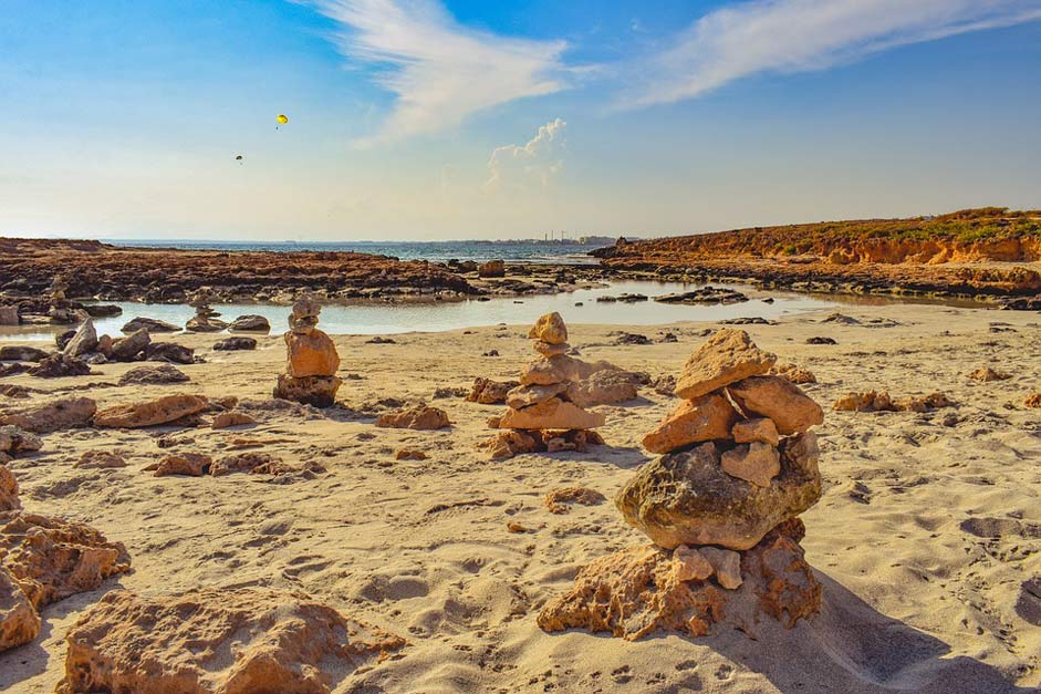 Sea Sand Stones Beach