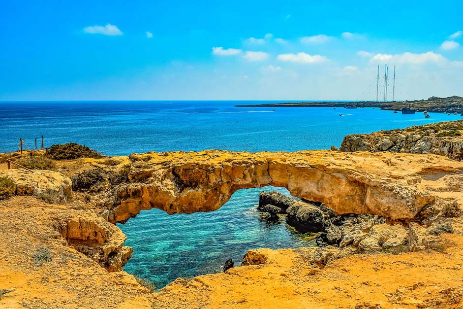 Landscape Korakas-Bridge Cavo-Greko Cyprus