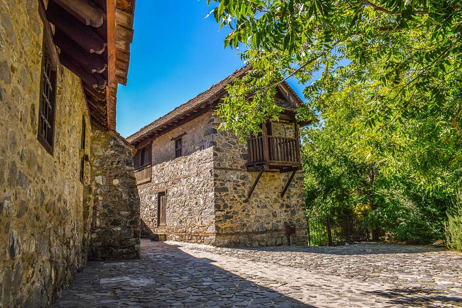 Architecture Monastery Kalopanayiotis Cyprus