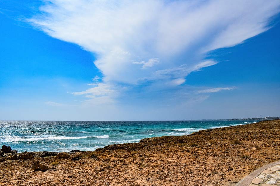 Coast Horizon Beach Sea