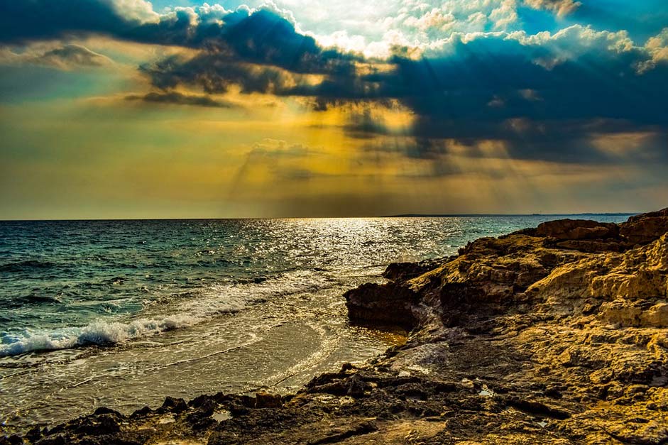 Horizon Waves Beach Sea