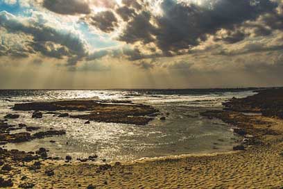 Landscape Sea Clouds Nature Picture