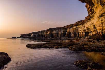 Cyprus Cavo-Greko Cliff Coast Picture
