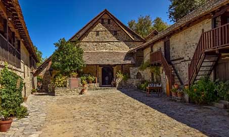 Cyprus Church Monastery Kalopanayiotis Picture