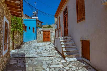 Cyprus Street Village Kato-Lefkara Picture