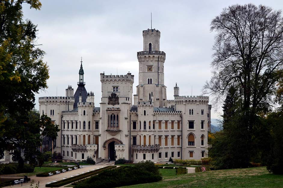 Czech-Republic Nature Hlubok Castle