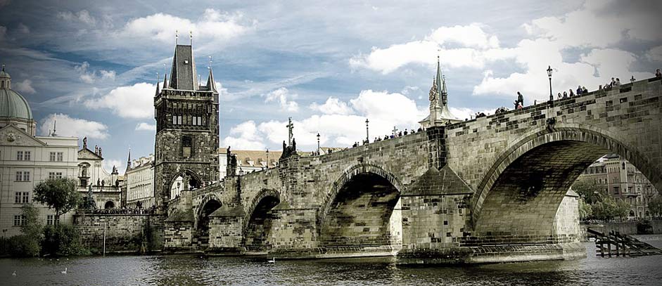 Historically Moldova Prague Charles-Bridge