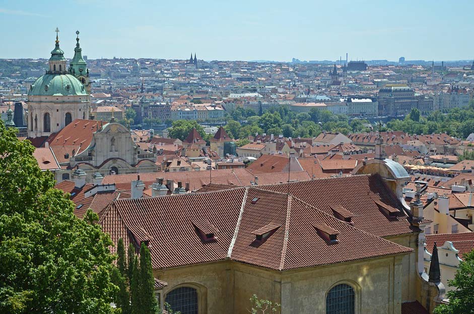 Intact Czech-Republic Panorama Prague