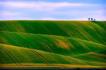 Czech-Republic Meadow Field Landscape Picture