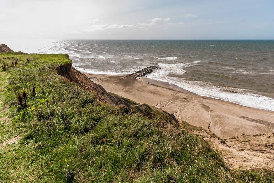 Coast Denmark Sea Cliff