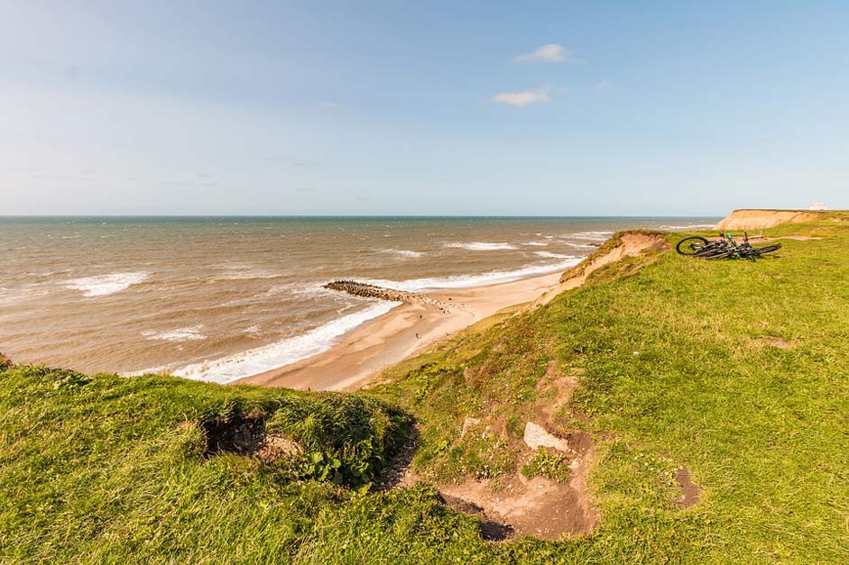 Coast Denmark Sea Cliff