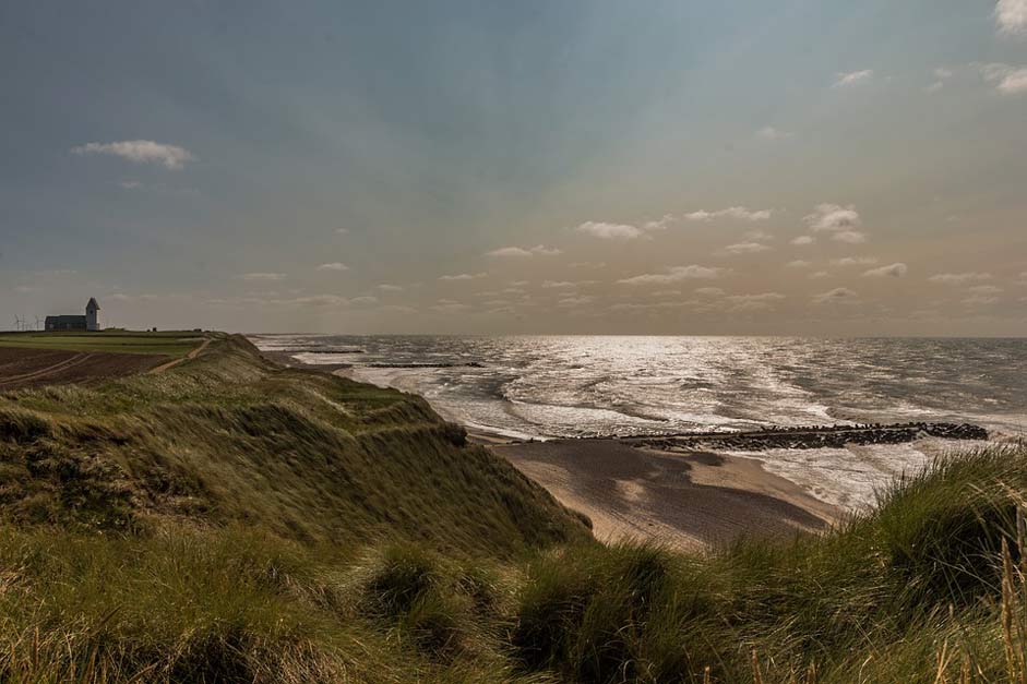 Coast Denmark Sea Cliff