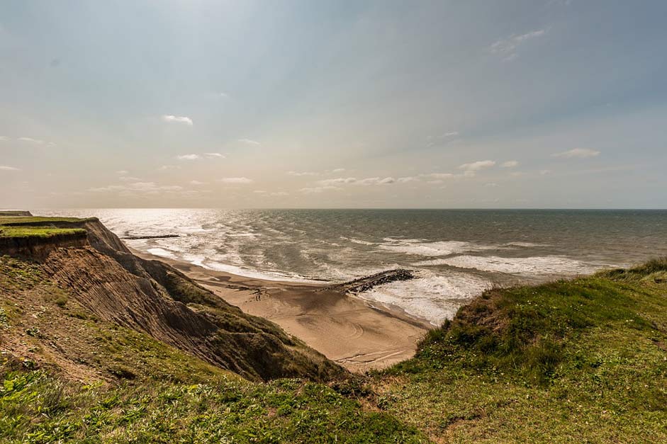 Coast Denmark Sea Cliff