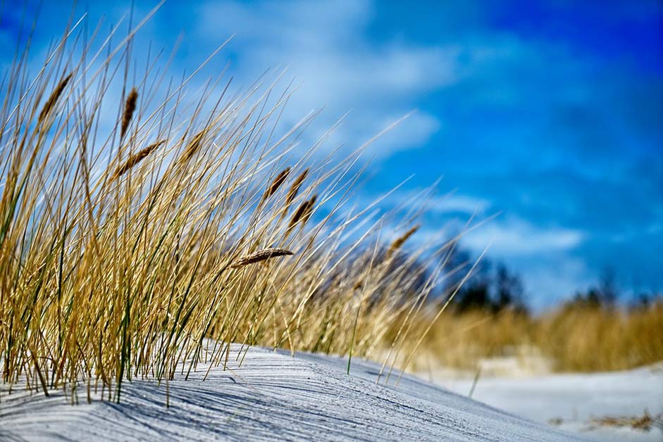 Infinite-Width Beach Bornholm Denmark