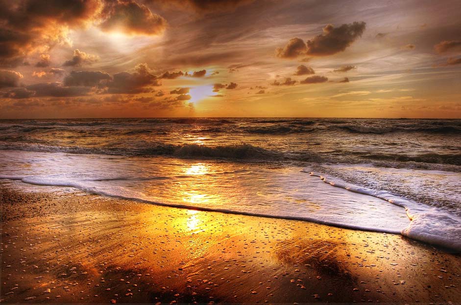 Abendstimmung Sea Beach Sunset