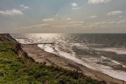 Cliff Coast Denmark Sea Picture